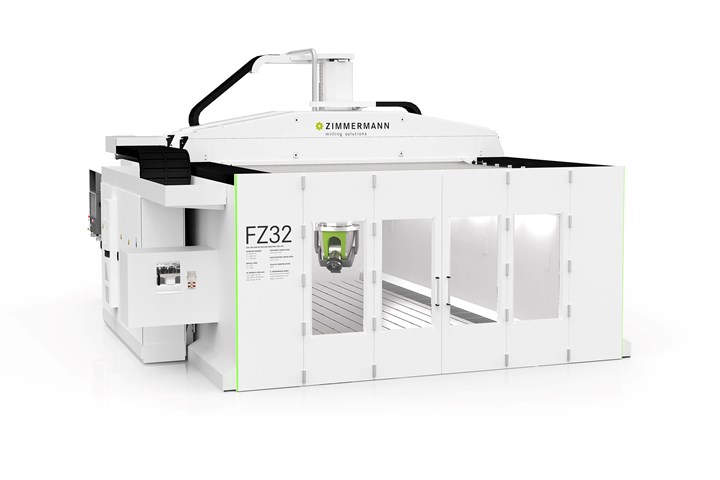 Zimmerman FZP five-axis portal milling machine line.
