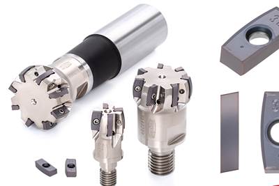 Indexable Milling Cutters for Semi-Finishing of 3D Surfaces