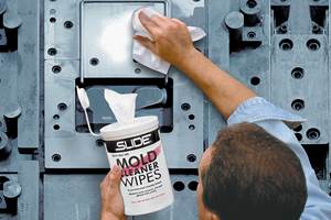 Injection Mold Cleaning Wipes Effectively Clean, Maintain or Prep Mold Surfaces