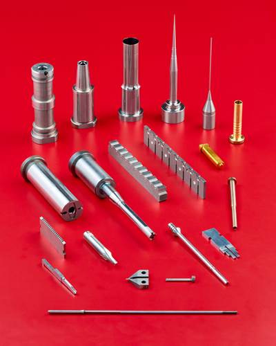 Custom-Manufactured Core Pins, Punches, Blades and Sleeves