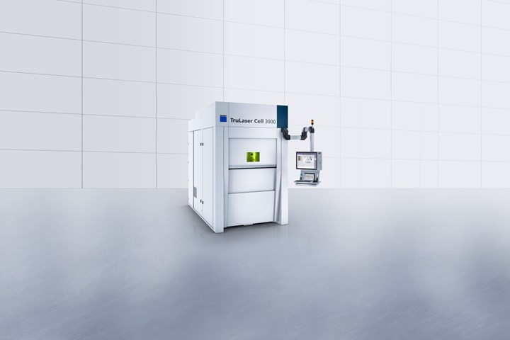 Five-axis TruLaser Cell 3000.