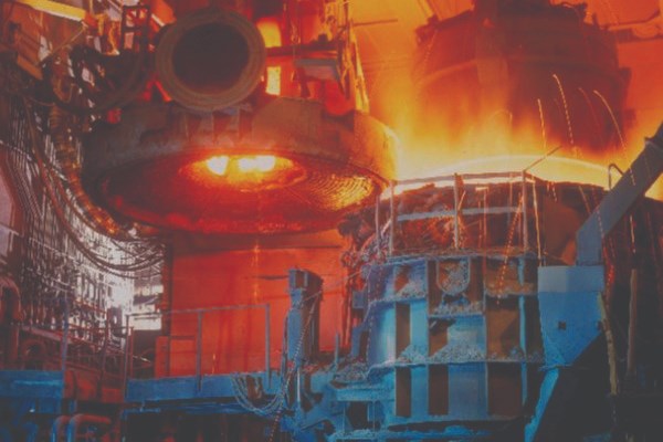 Melting facility melting steel