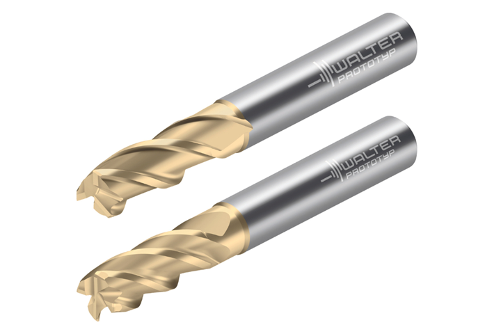 MD340 Supreme and MD344 Supreme solid carbide milling cutters.