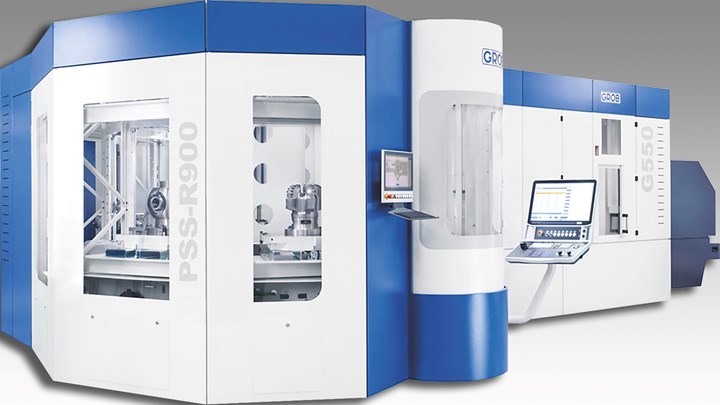 G550 Generation 2 five-axis machining center.