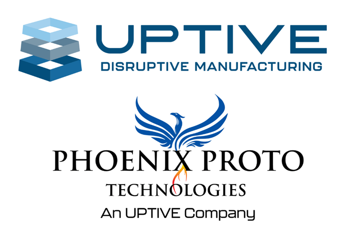 Uptive and Phoenix Proto logos.