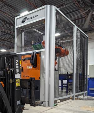 Compact Robotic Palletizer Easily Automates Packaging Process