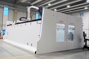 Stability, High Speed, Flexibility of Five-Axis Portal Milling Machine Reduces Rework for Mold Builder