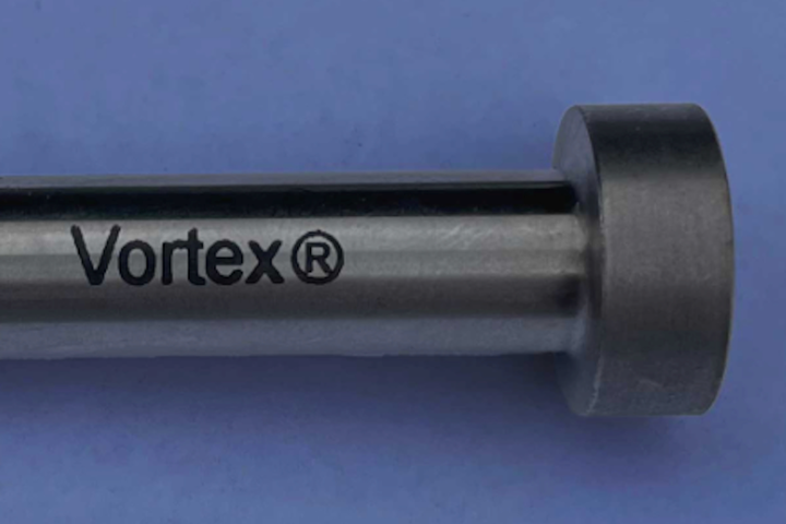 Vortex ejector pin.