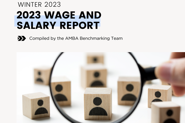 AMBA wage and salary report cover