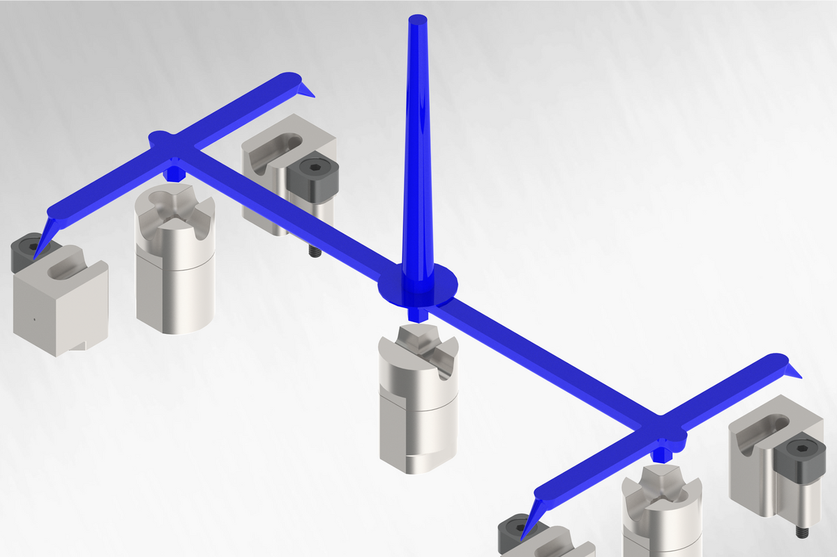 Package Gate Insert Runner Components: Gate Insert and Runner Turn Off to Control Mold ...