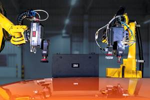 El sistema robótico de reparación de pintura Finesse-it, de 3M, obtuvo el prestigioso premio SURCAR