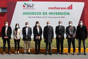 Invierte Motherson en nueva línea de producción en San Luis Potosí