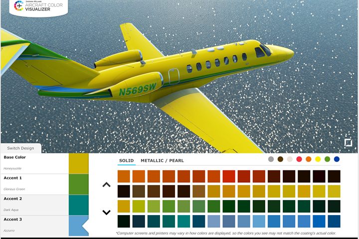 Aircraft Color Visualizer