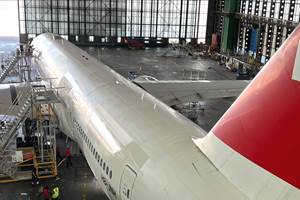 Despega vuelo de pasajeros del primer Boeing 777 con tecnología AeroSHARK 