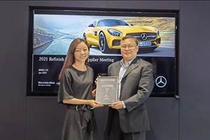 Axalta Named Preferred Partner in China by Mercedes-Benz