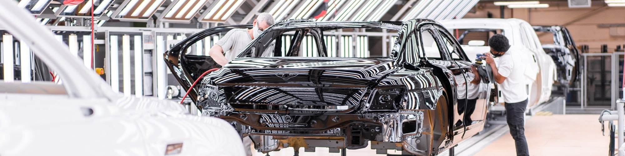 Finishing the 2022 Bentley Flying Spur