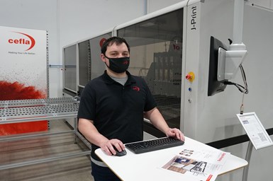 A photo of Samuel Mask, Cefla North America's new lab application technician