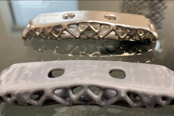Plating on additively manufactured plastic parts