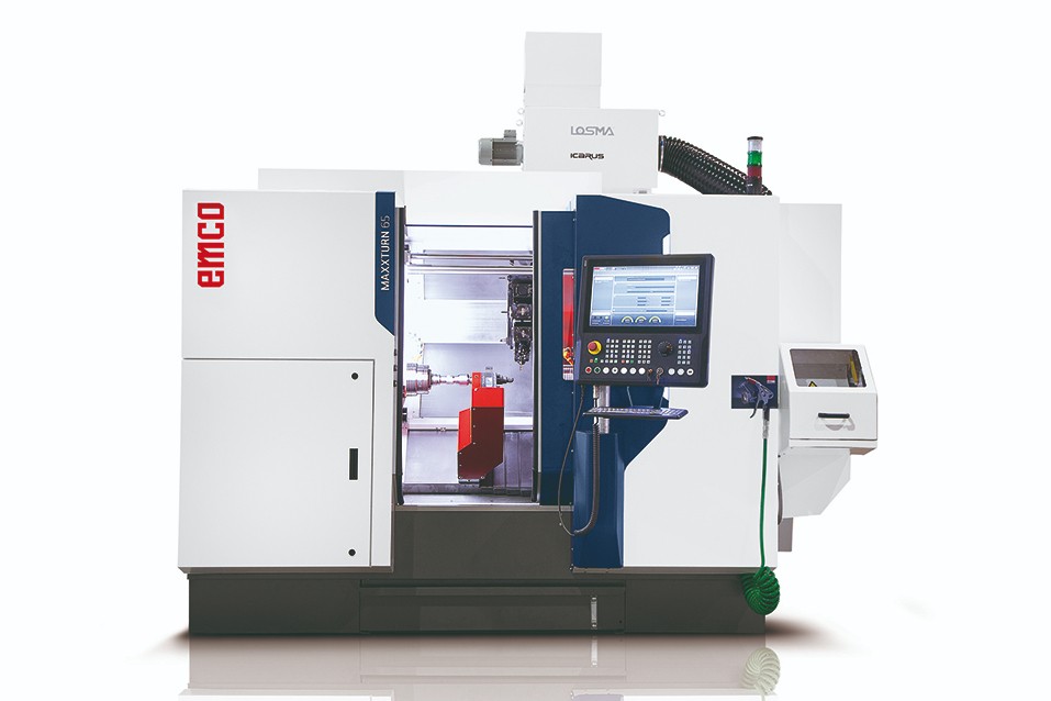Emcomac Turning Machine Emco’s Maxxturn 65 G2 Designed for Versatile Machining | Production ...