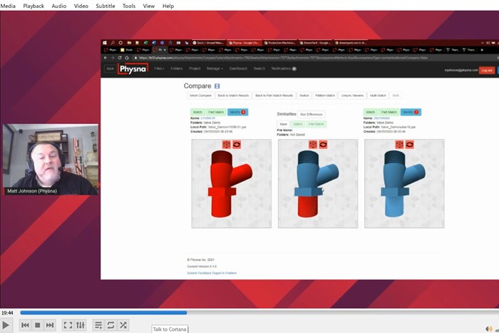Video Demonstration: The Value of a Search Engine for 3D Models
