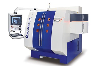 Rollomatic LaserSmart 510 Femto laser cutting machine. Photo Credit: Rollomatic