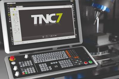 Heidenhain TNC7 CNC Control Offers Greater Functionality
