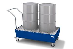 Spill Carts Catch Drips, Spills, Leaks While Transporting Materials