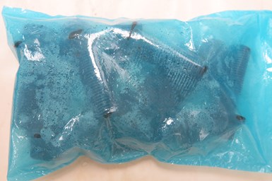 Cortec’s VpCI-126 vacuum bags include an extra barrier against moisture and oxygen for enhanced corrosion inhibition. Photo Credit: Cortec Corp.