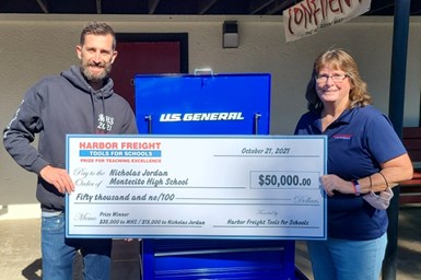Harbor Freight Tools for Schools Prize for Teaching Excellence winners