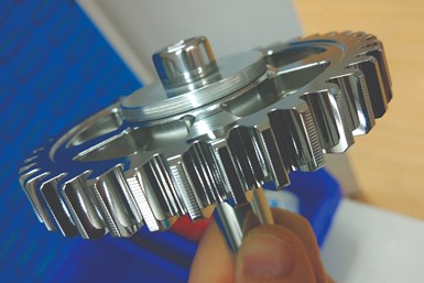 Otec stream finishing process for gears