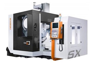 Kaast Machine Tools’ V-Mill 600.5X is a 5-axis CNC VMC. Photo Credit: Kaast