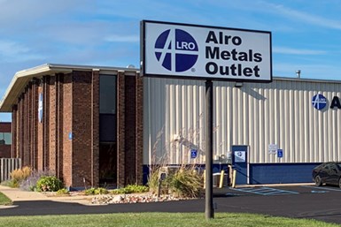 Alro Steel’s Metals Outlet in Grand Rapids, Michigan Photo Credit: Alro Steel