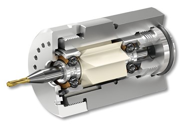 It is said the spindle can efficiently turn any machine into an ultra-high-speed machining center. Photo Credit: WTO
