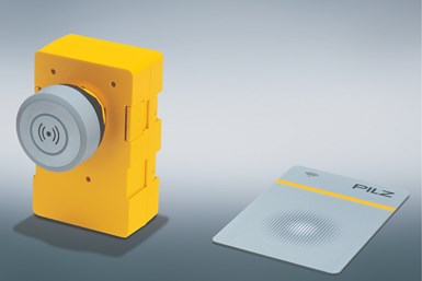 With the RFID-capable PITreader card and stickers, the access permission system has new formats to offer, enabling a more efficient and secure access permission system. Photo Credit: Pilz