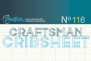 Craftsman Cribsheet No.116: Twist Drills for Success