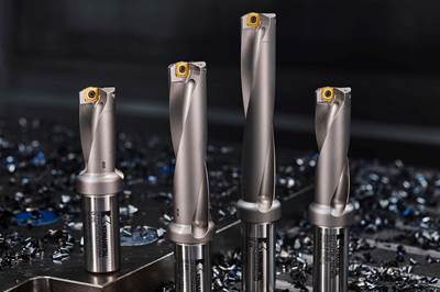 Indexable Drill Offers Extended Application Range