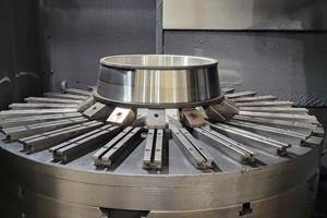 Radial Pole Magnetic Chuck for Vertical Turning, Grinding