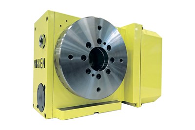 Lyndex-Nikken Rotary Table Provides High Clamping Torque 