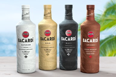 El ron Bacardí será el primer licor que aparecerá con la nueva botella, antes de que se lance el material vegetal para reemplazar el plástico de un solo uso en toda la cadena de suministro de Bacardí.