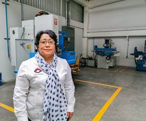 Carolina Sedano, gerente de proyectos empresariales en el Instituto Queretano de Herramentales.