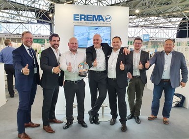 Para fines de 2021, los clientes de EREMA producirán 450,000 toneladas de regranulado de alta calidad y con olor optimizado por año, con el sistema