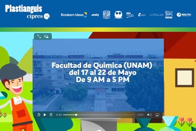 Plastianguis regresa a la Facultad de Química de la UNAM.