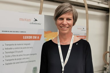 Sandra Füllsack, CEO de Motan-Colortronic.