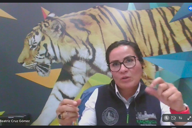 Beatriz Adriana Cruz Gómez, titular de la Secretaría de Medio Ambiente y Desarrollo Sustentable del Municipio de Pachuca de Soto.