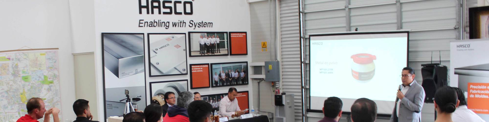 “Manufactura Aditiva con Hasco” evento realizado en las instalaciones de Hasco, en Querétaro.