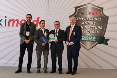 Evolución en Moldes ganó el premio “Empresa del año en manufactura de moldes” en su edición 2022.