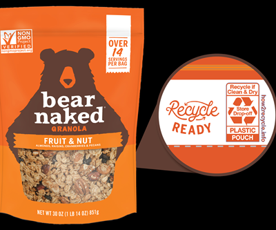 Kellogg's Bear Naked Granola Now in All-PE Pouch With Barrier