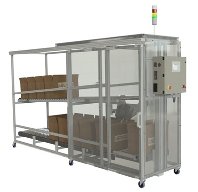 Part Handling: Standard Box-Filling Conveyor Systems