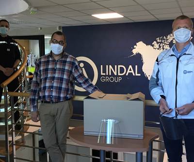 Lindal Converts Aerosol Manufacturing Equipment to Make Sustainable and Needed Face Shields in Fight Against Coronavirus