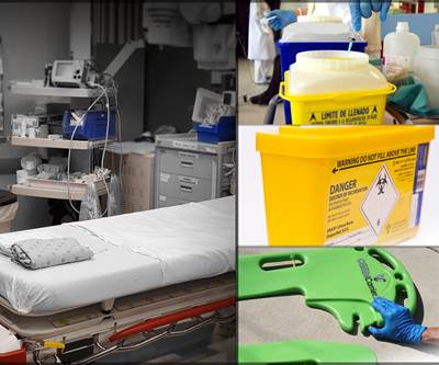 Polymer Fusion Labeling with Antimicrobial Agent for Medical & HazMat Equipment